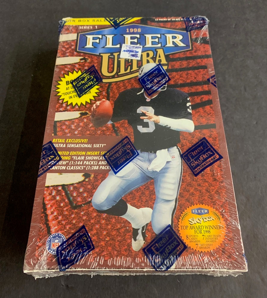 1998 Fleer Ultra Football Series 1 Blaster Box (12/10)