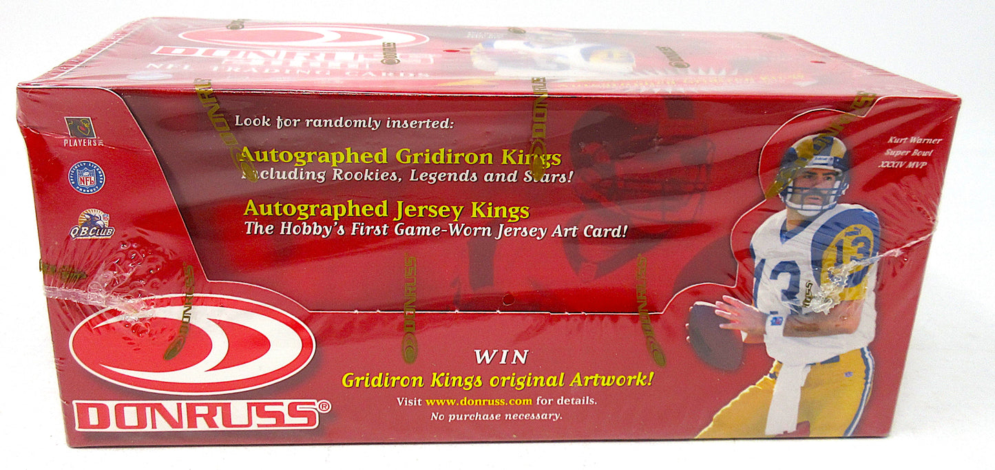 2000 Donruss Football Jumbo Box (Hobby) (18/16)