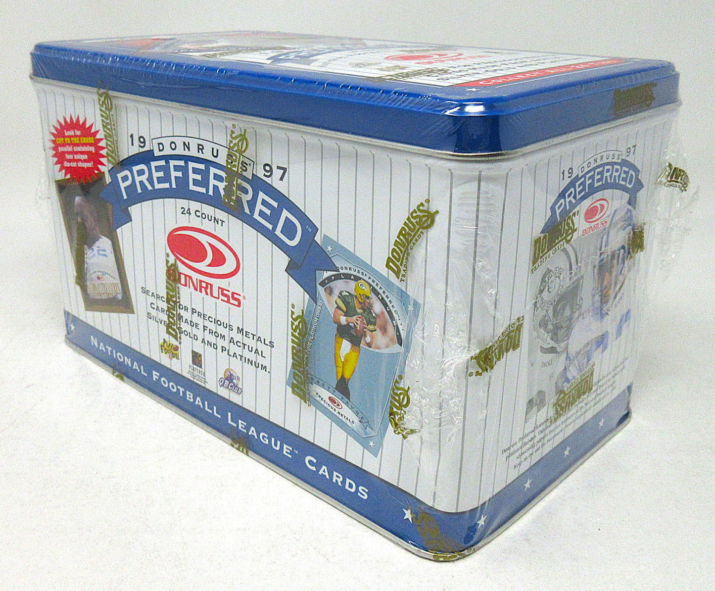 1997 Donruss Preferred Football Box (Tin) (24/5)