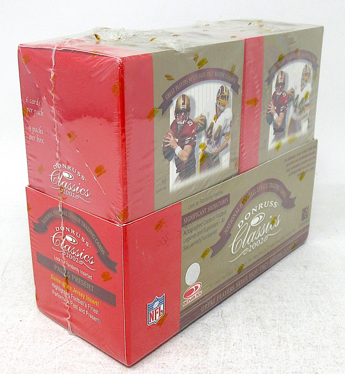 2002 Donruss Classics Football Box (Hobby) (18/6)