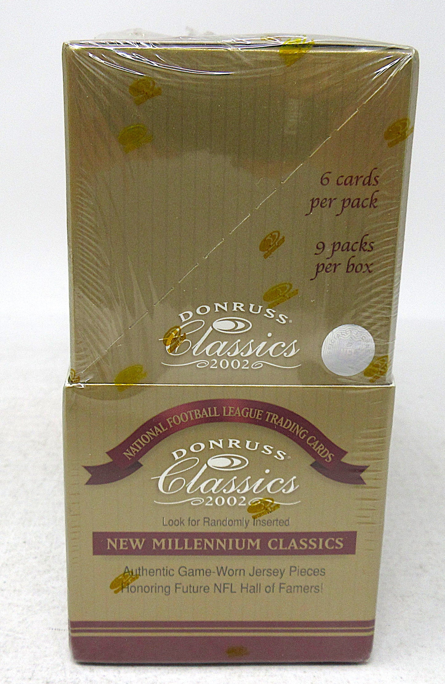 2002 Donruss Classics Football Box (Hobby) (18/6)