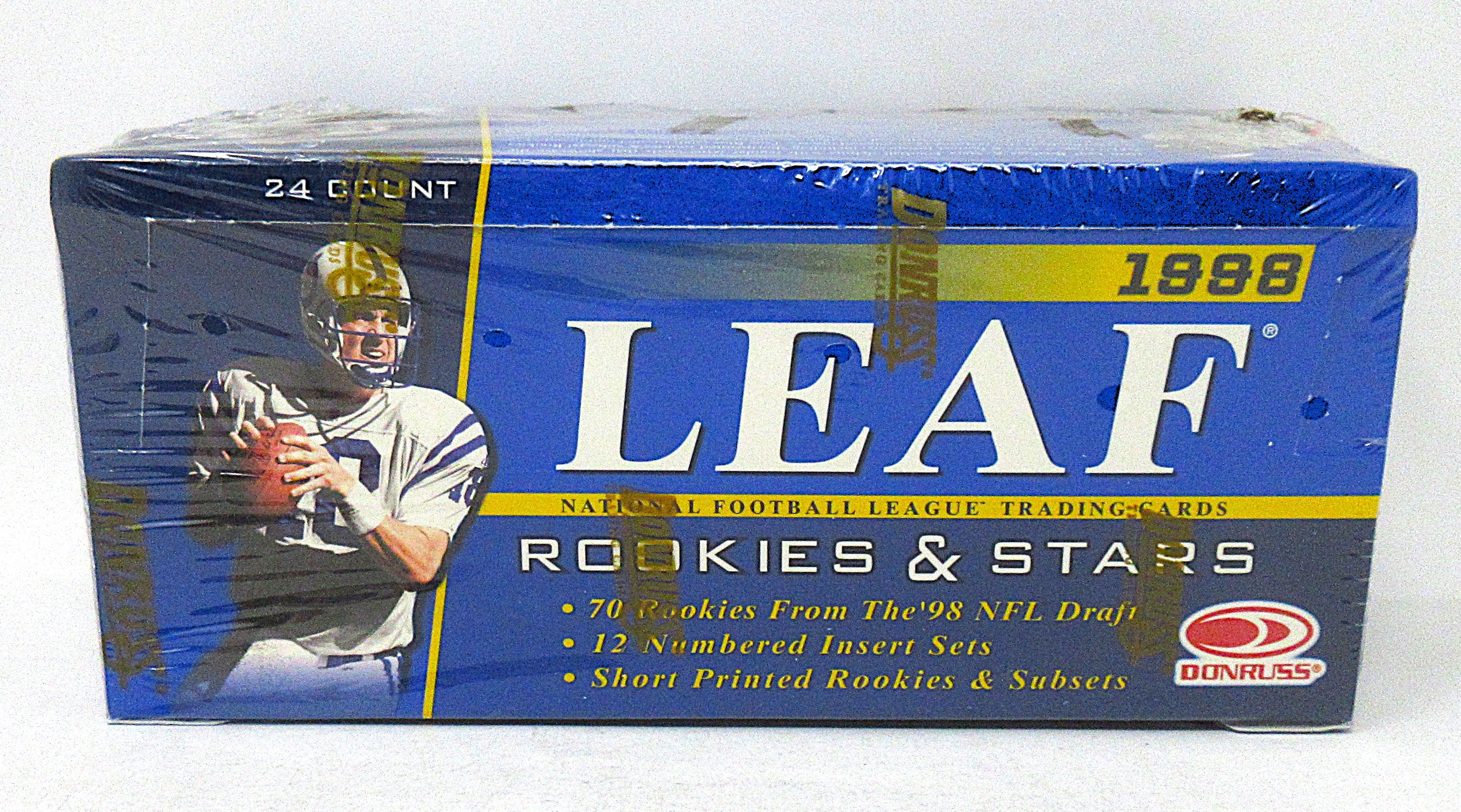 1998 Leaf Rookies & Stars Football Box (Hobby) (24/9)