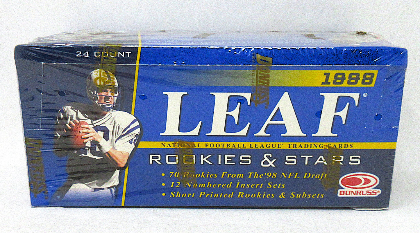 1998 Leaf Rookies & Stars Football Box (Hobby) (24/9)
