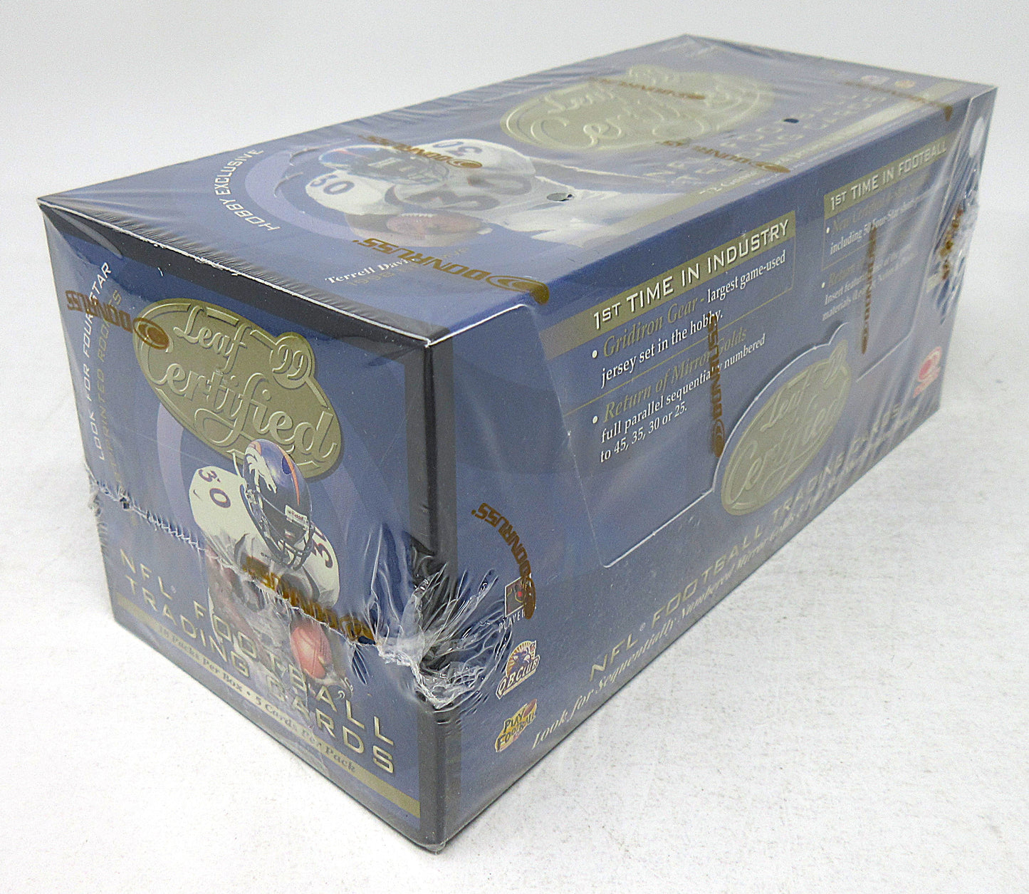 1999 Leaf Certified Football Box (Hobby) (18/5)