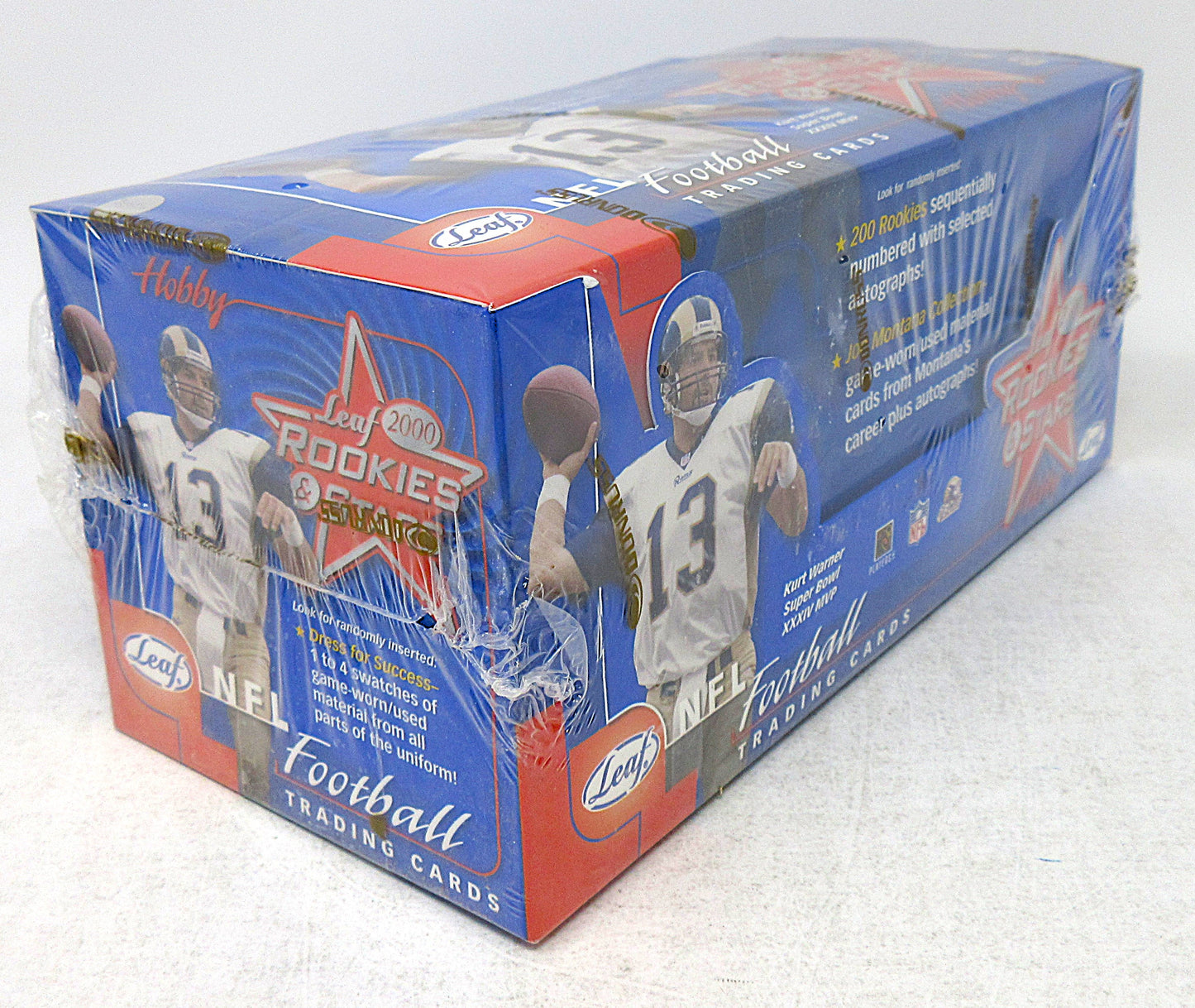 2000 Leaf Rookies & Stars Football Box (Hobby) (24/5)