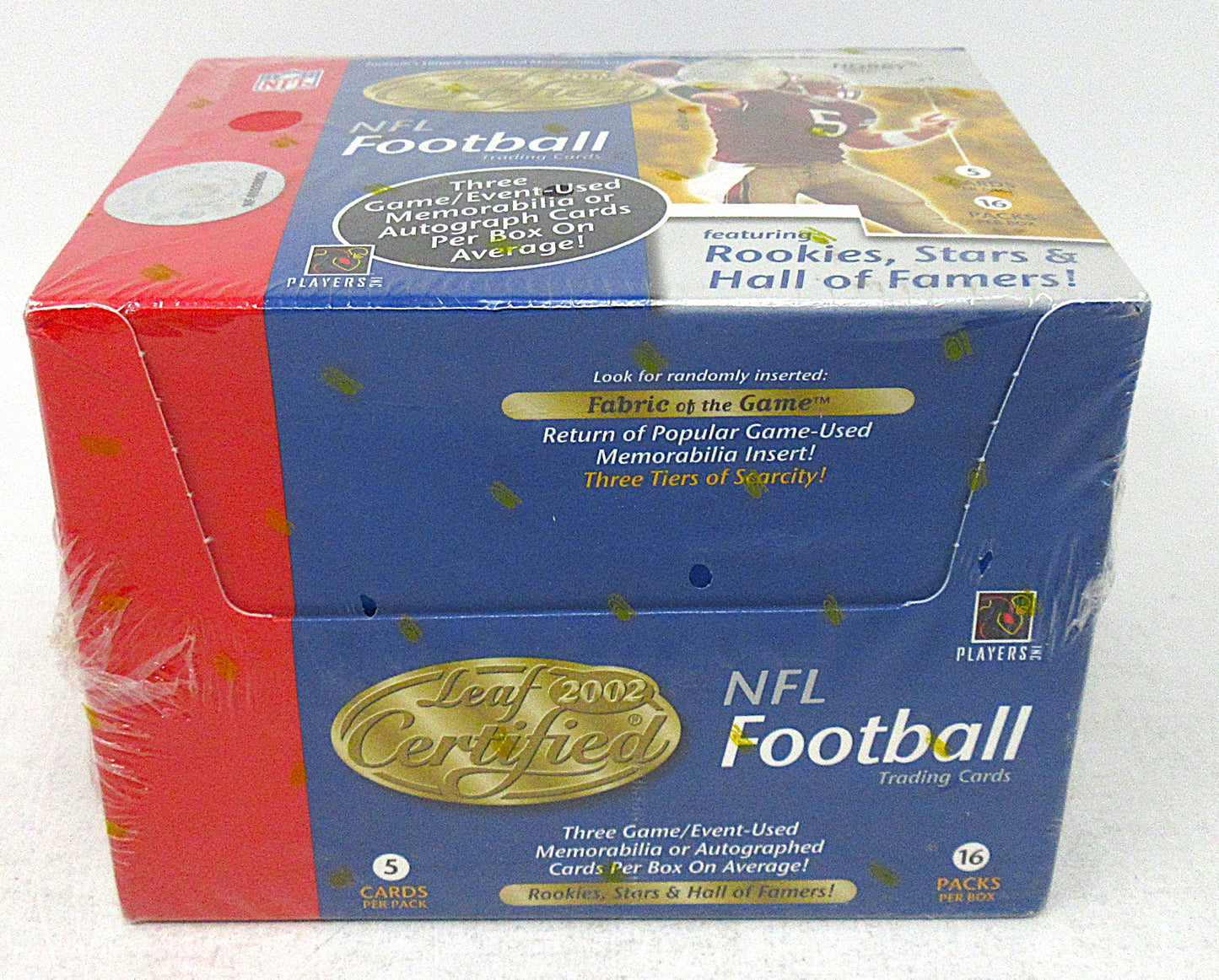 2002 Leaf Certified Football Box (Hobby) (16/5)