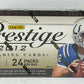 2012 Panini Prestige Football Box (Hobby) (24/8)