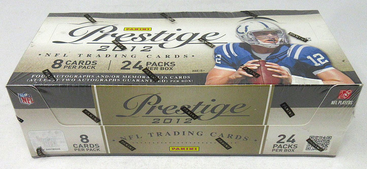 2012 Panini Prestige Football Box (Hobby) (24/8)