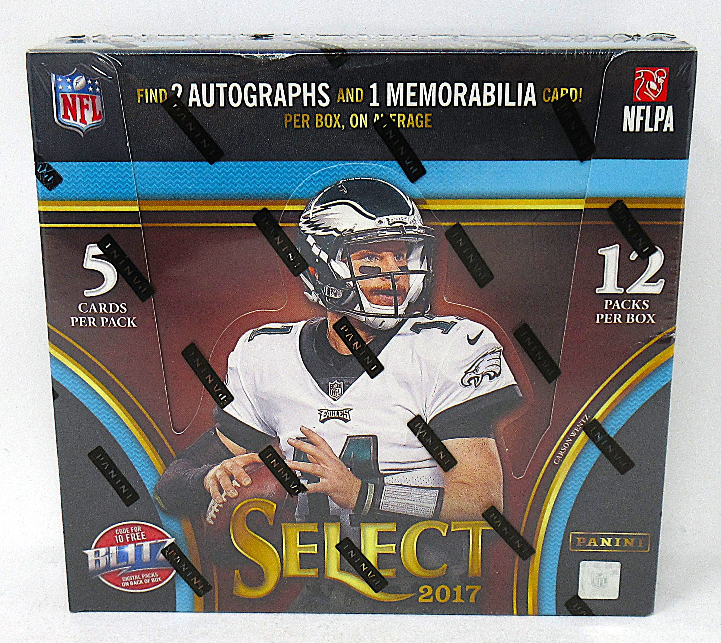 2017 Panini Select Football Box (Hobby) (12/5) – Baseball Card