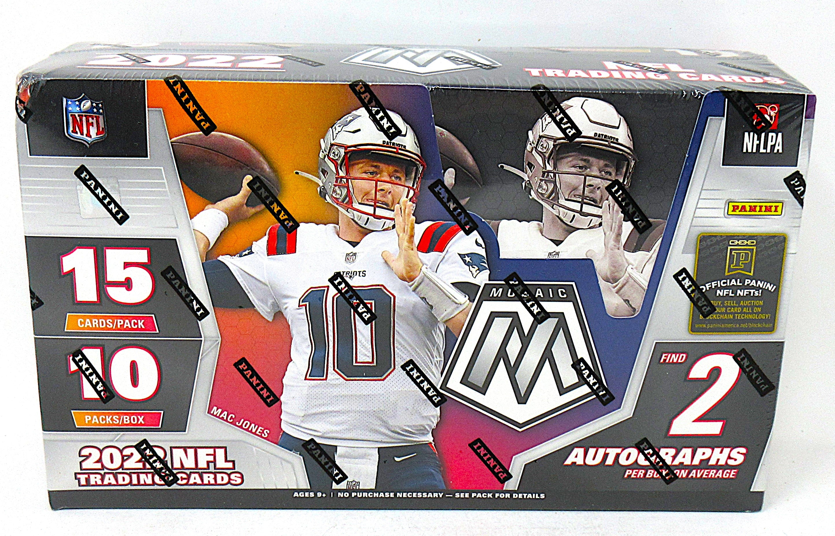 2022 Panini Mosaic Football Box (Hobby) (10/15)