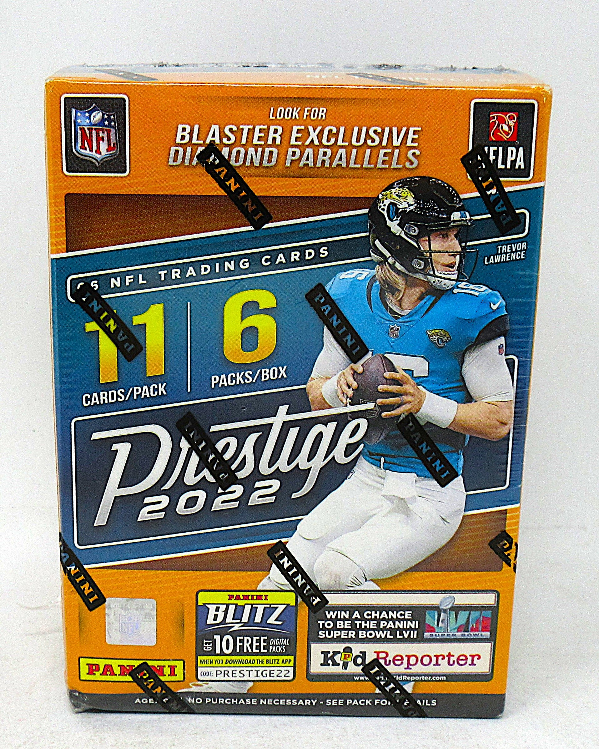 2022 Panini Prestige Football Blaster Box (6/11)