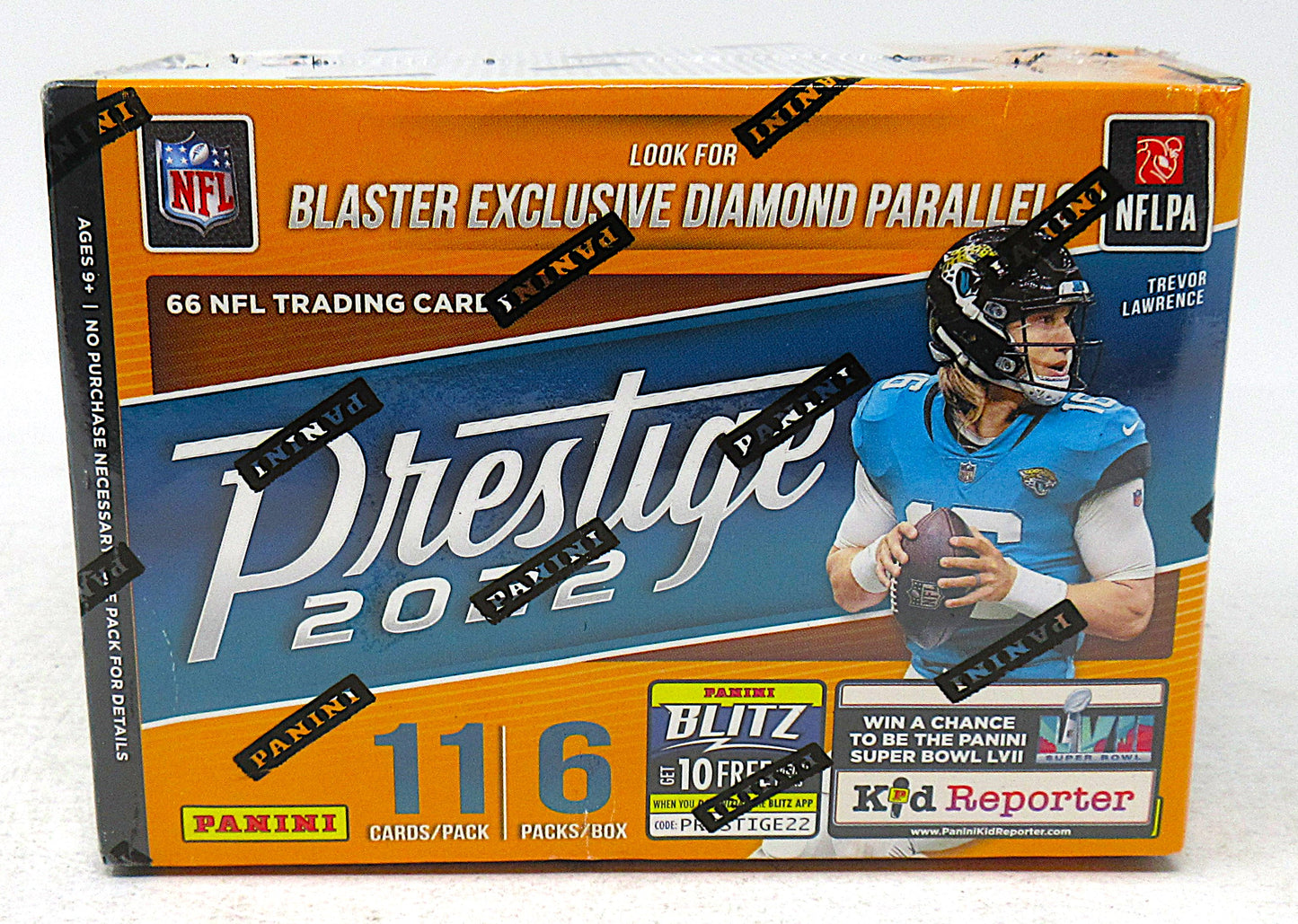 2022 Panini Prestige Football Blaster Box (6/11)