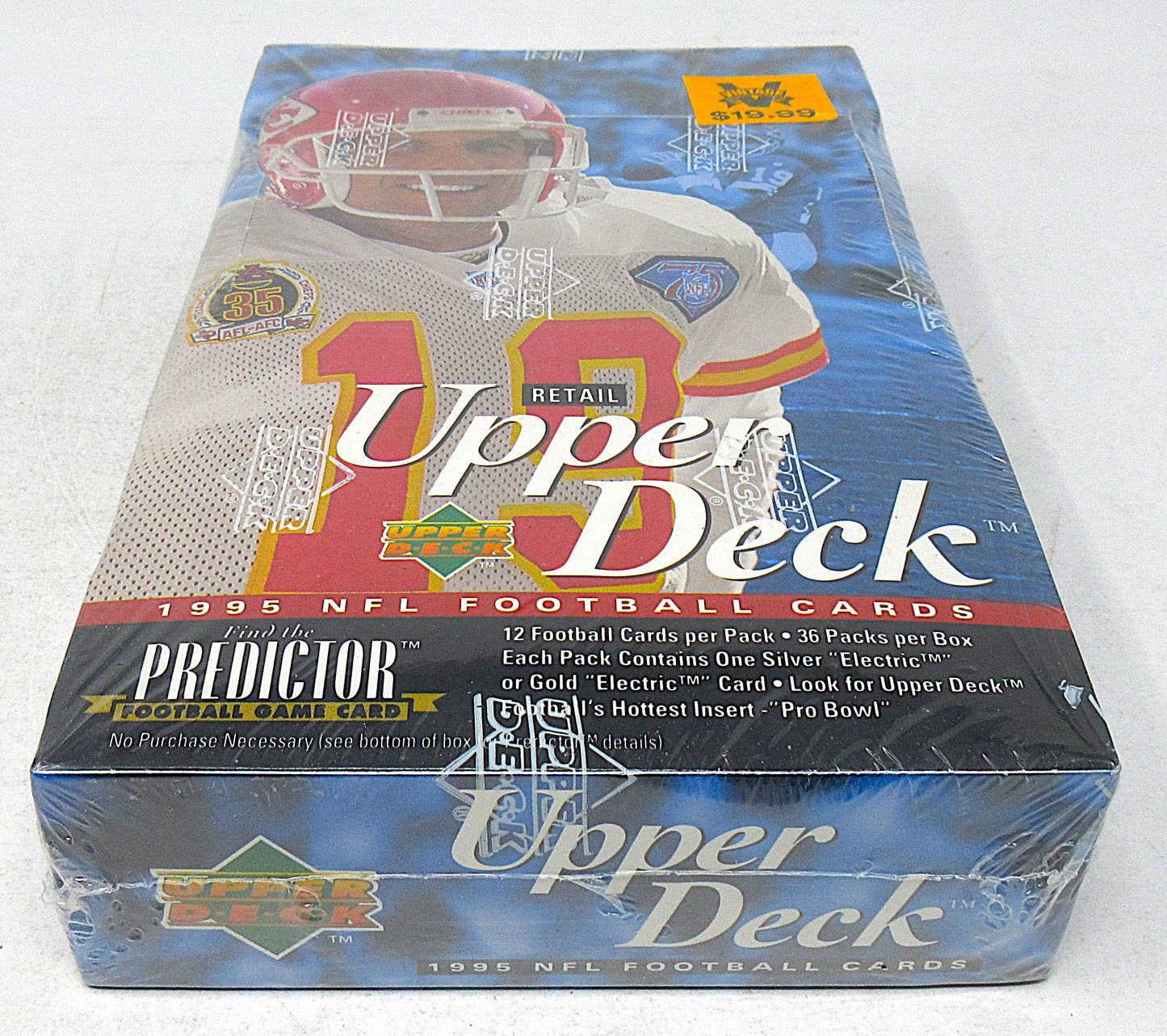 1995 Upper Deck Football Box (Retail) (36/12)