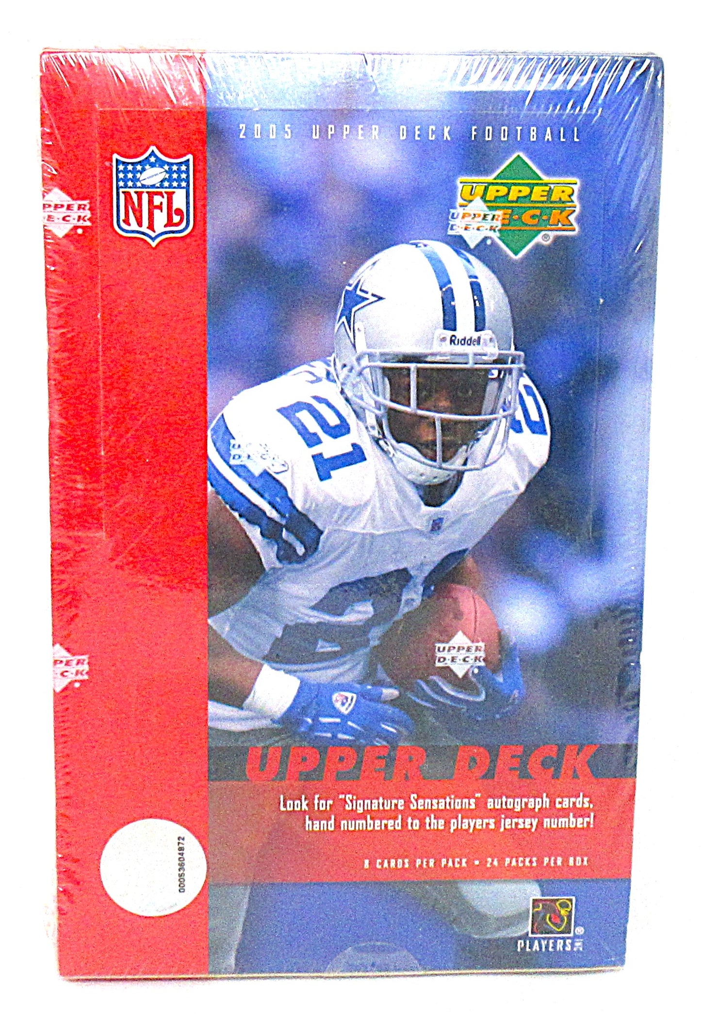2005 Upper Deck Football Box (Hobby) (24/8)