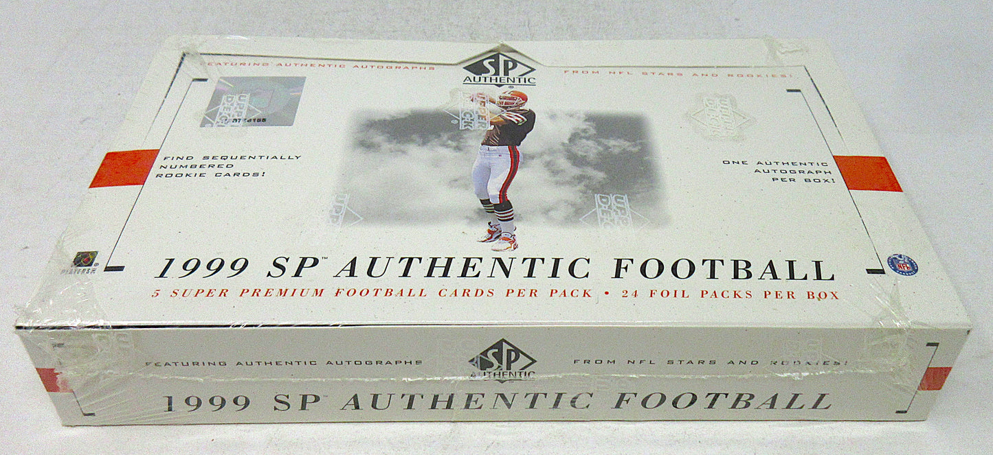 1999 Upper Deck SP Authentic Football Box (Hobby) (24/5)