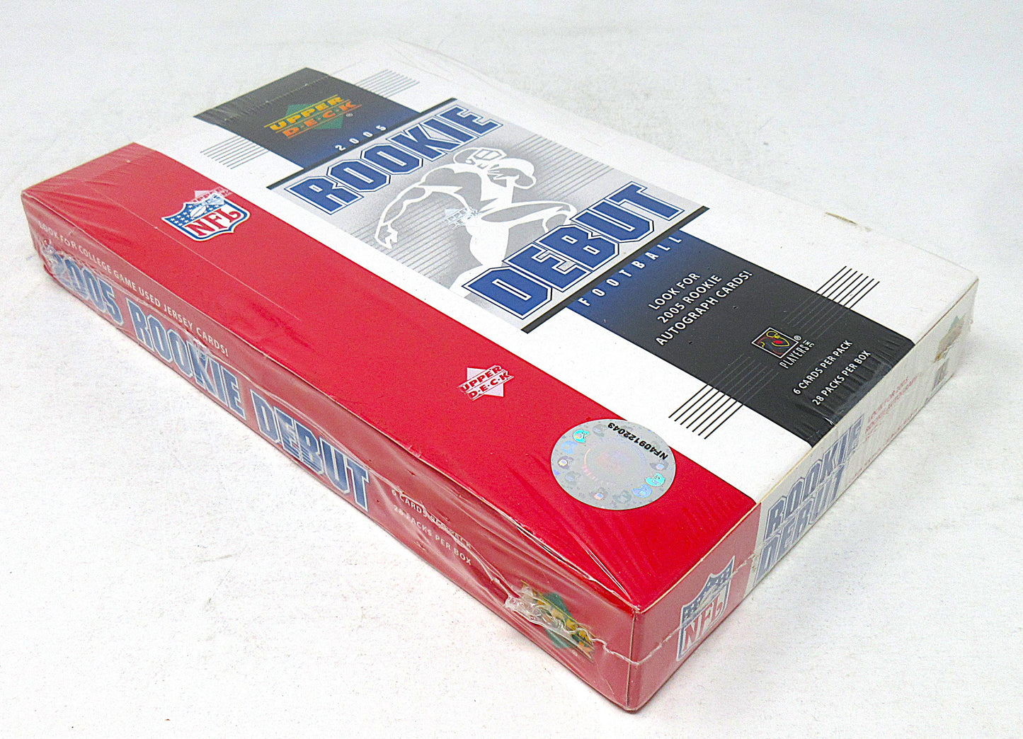 2005 Upper Deck Rookie Debut Football Box (Hobby) (28/6)