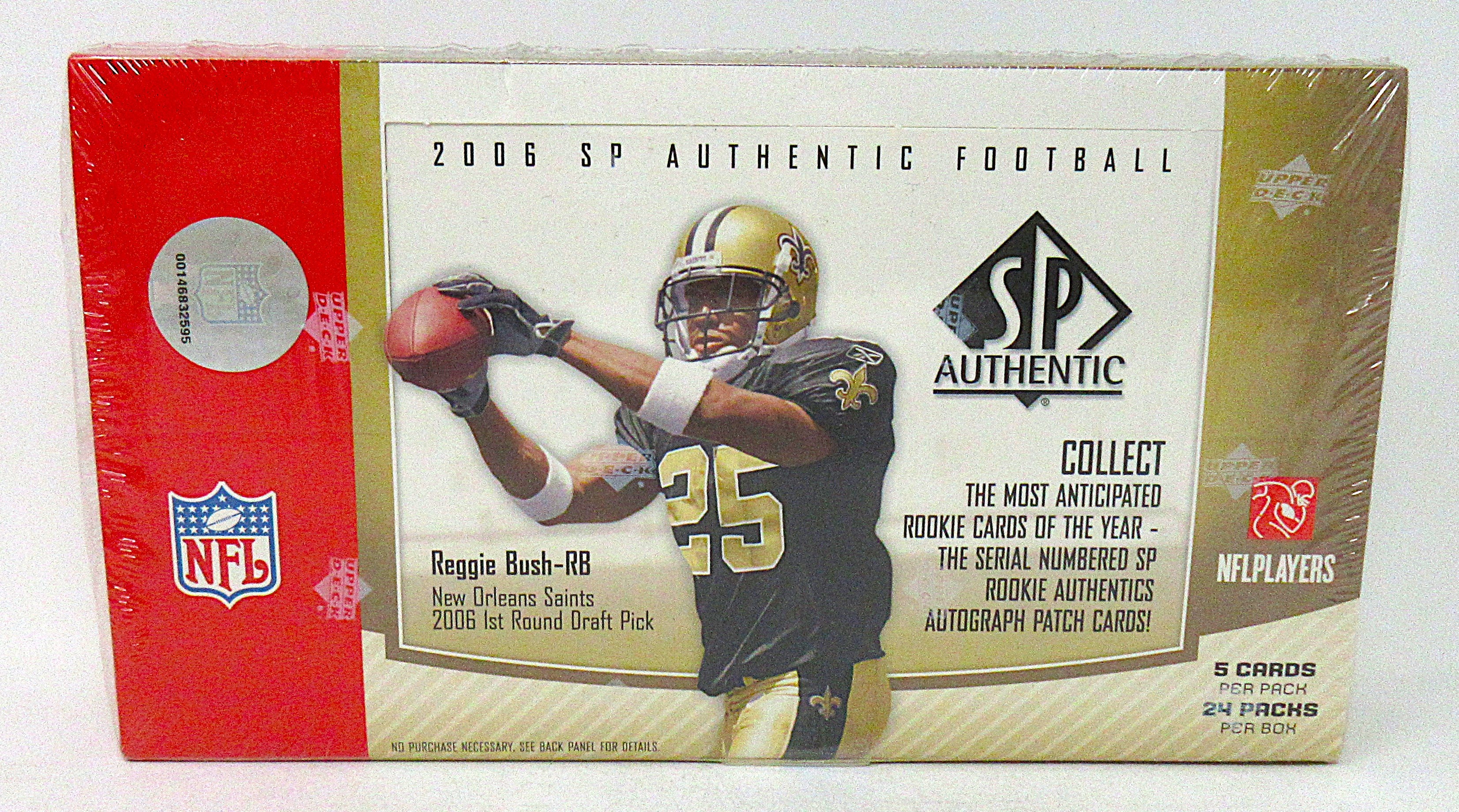 2006 Upper Deck SP Authentic Football Box (Hobby) (24/5)