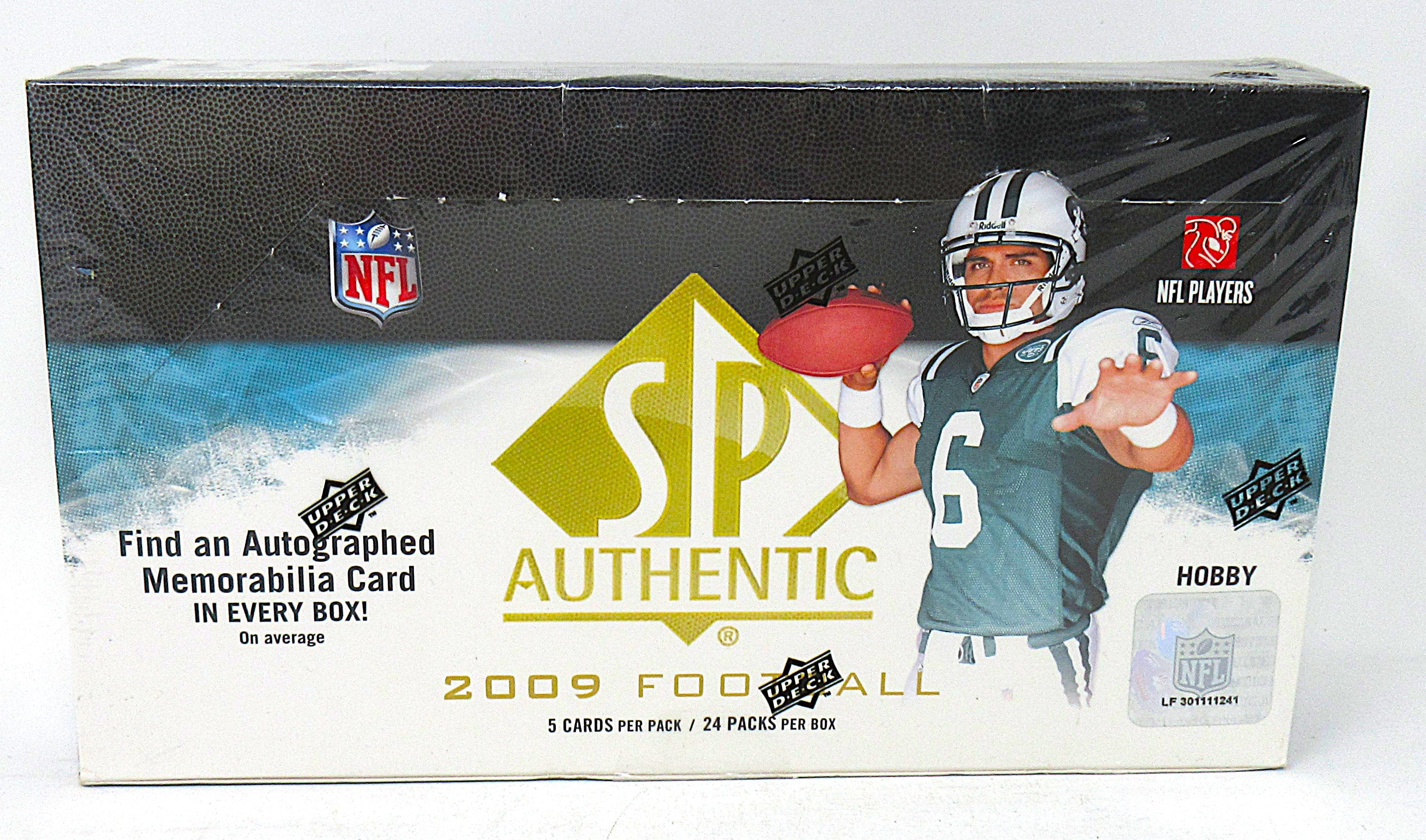 2009 Upper Deck SP Authentic Football Box (Hobby) (24/5)