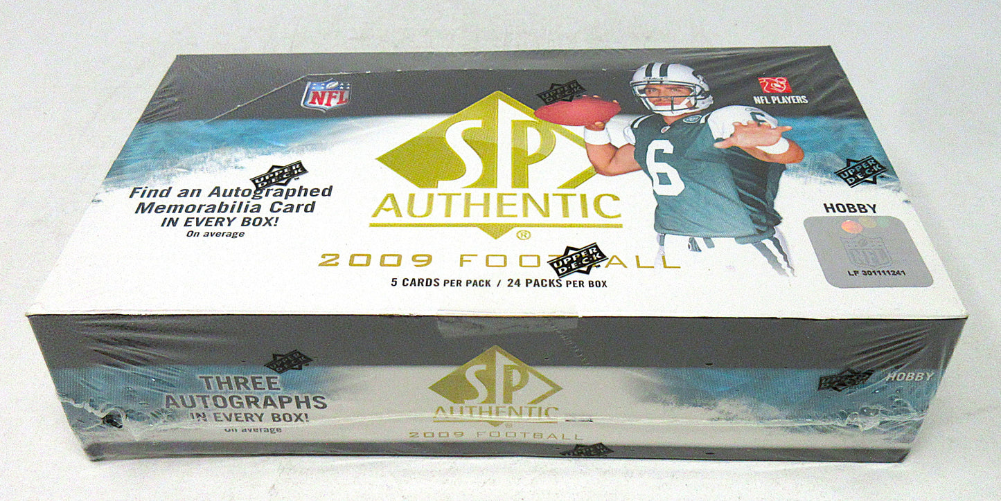 2009 Upper Deck SP Authentic Football Box (Hobby) (24/5)