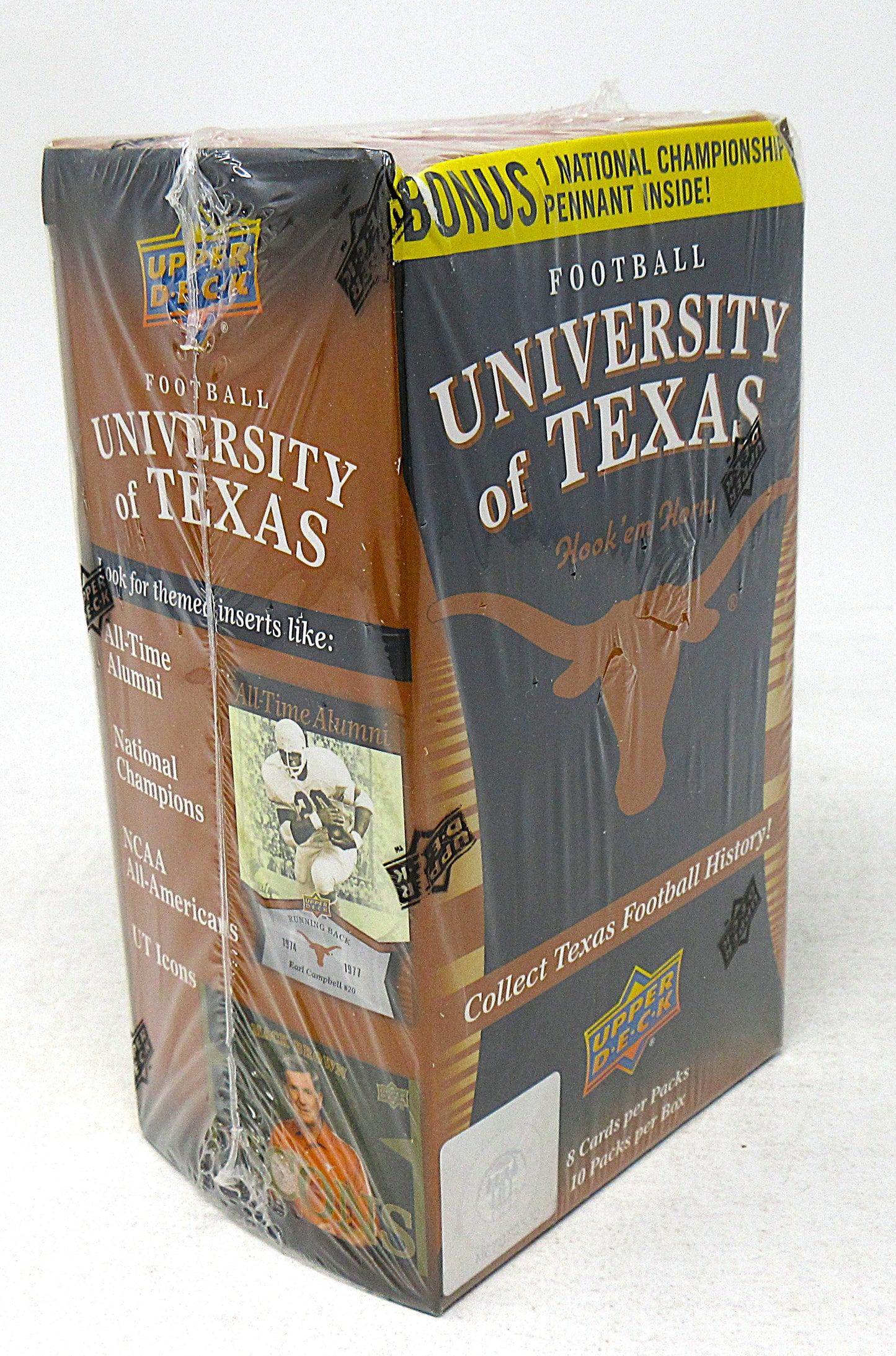 2011 Upper Deck University Of Texas Football Blaster Box (10/8)