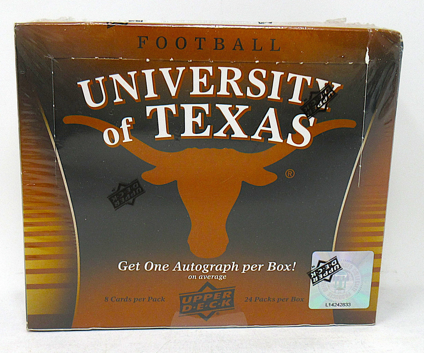 2011 Upper Deck University Of Texas Football Box (24/8)