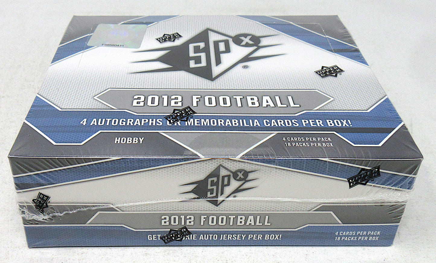 2012 Upper Deck SPX Football Box (Hobby) (18/4)