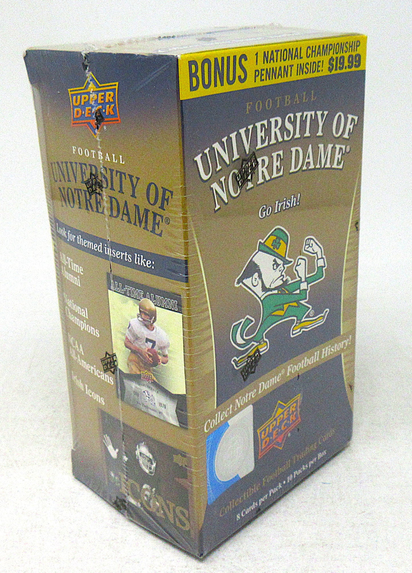 2013 Upper Deck Notre Dame Football Blaster Box (10/8)