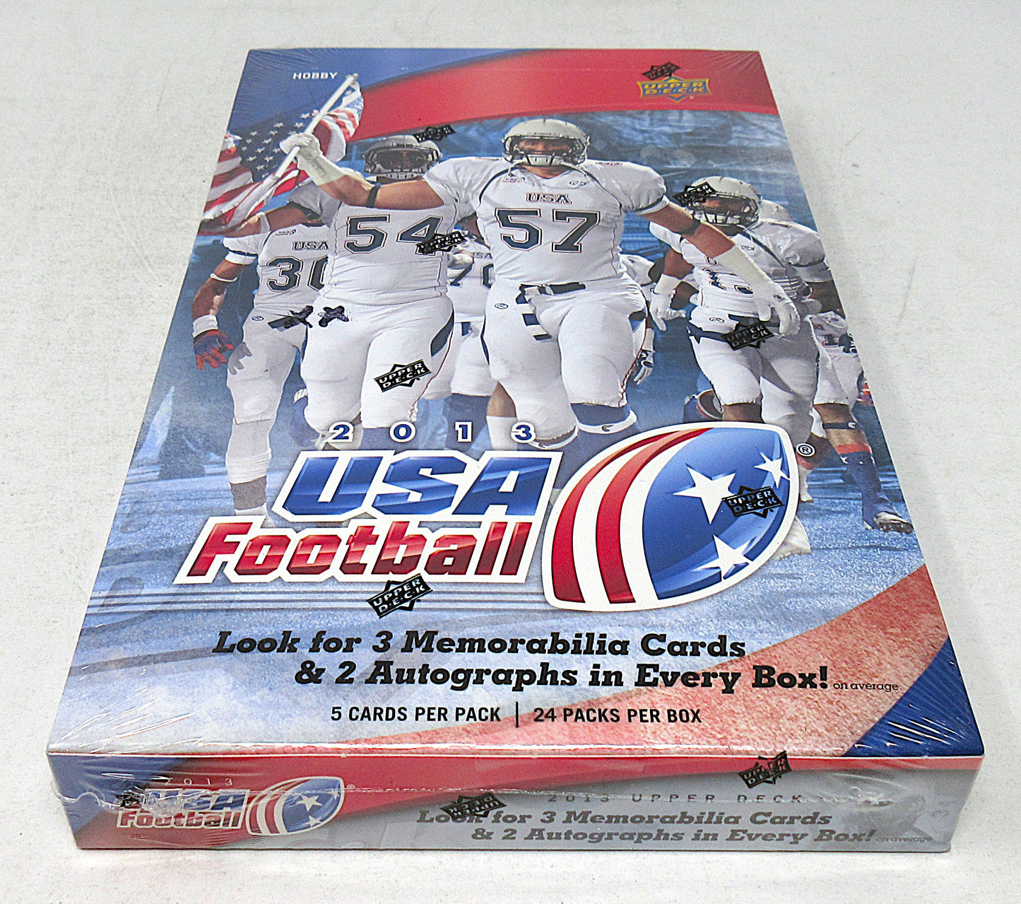 2013 Upper Deck USA Football Box (Hobby) (24/5)