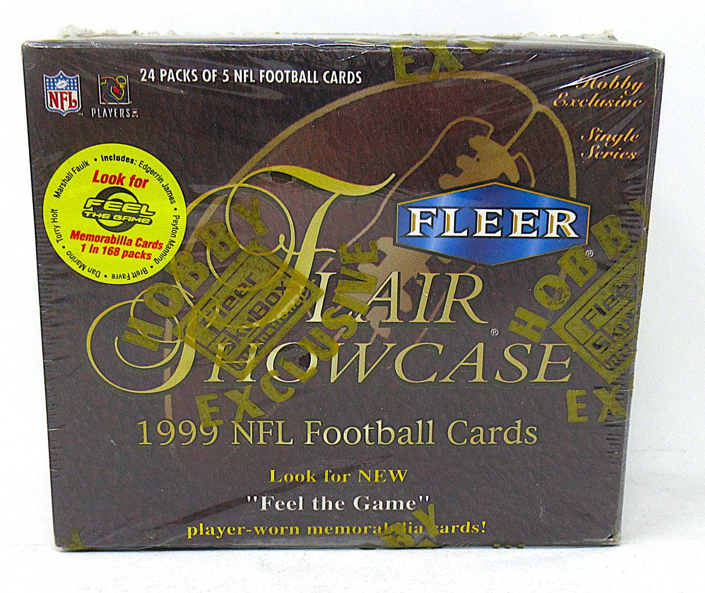 1999 Fleer Flair Showcase Football Box (Hobby) (24/5)