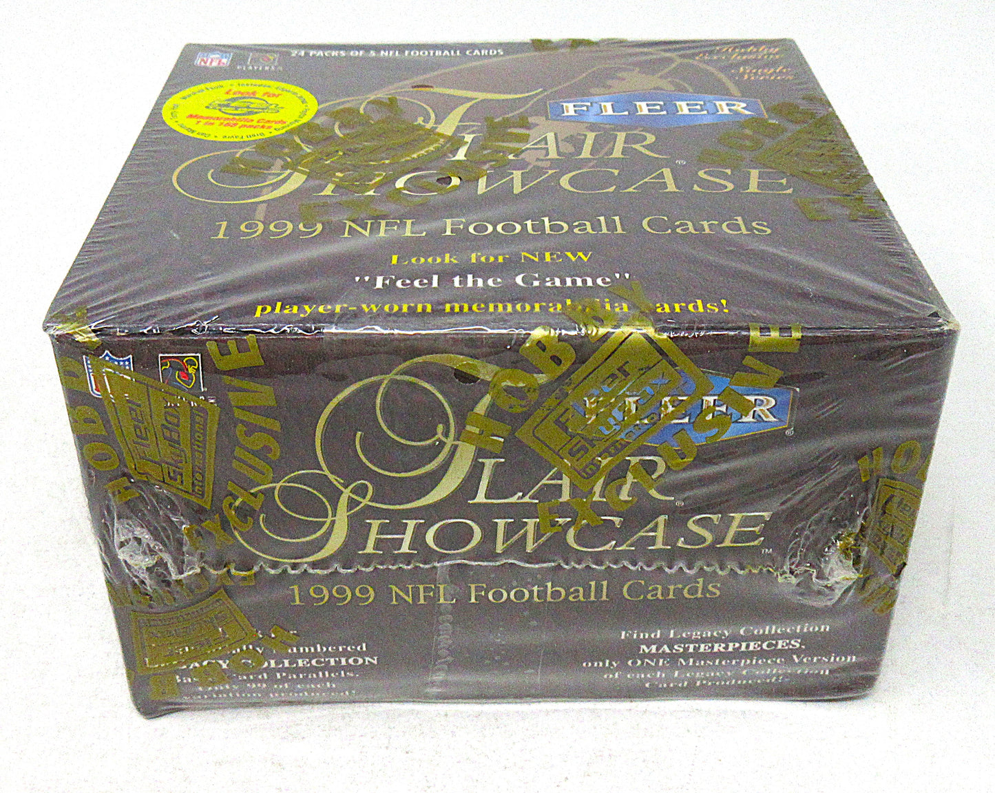 1999 Fleer Flair Showcase Football Box (Hobby) (24/5)