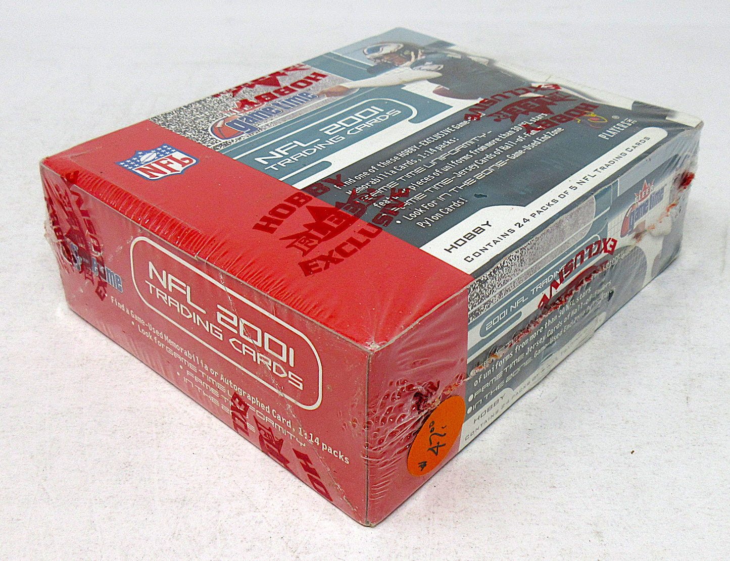 2001 Fleer Game Time Football Box (Hobby) (24/5)