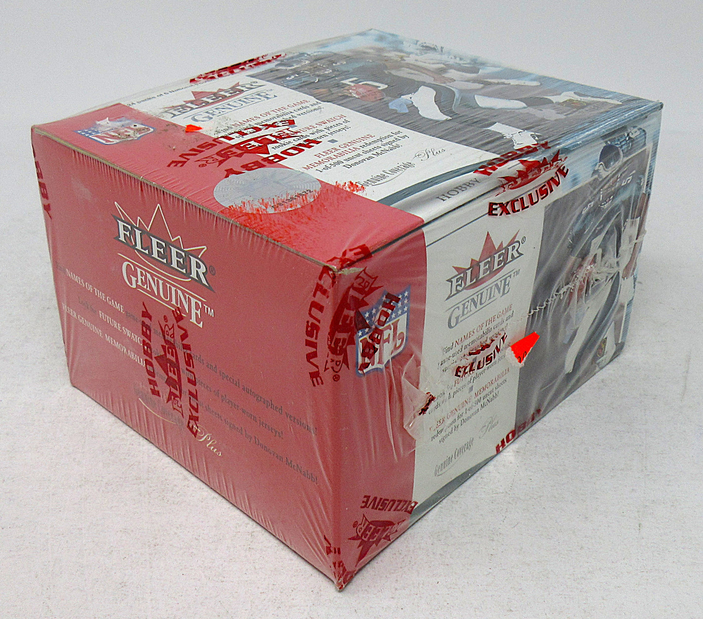 2001 Fleer Genuine Football Box (Hobby) (24/5)