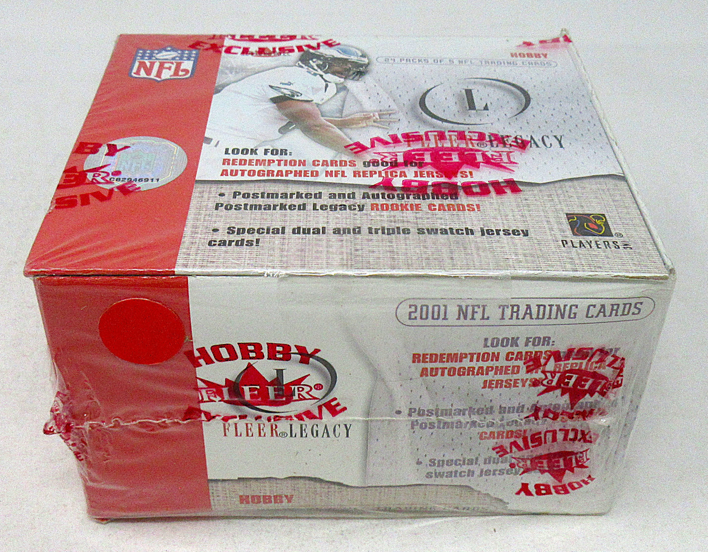 2001 Fleer Legacy Football Box (Hobby) (24/5)