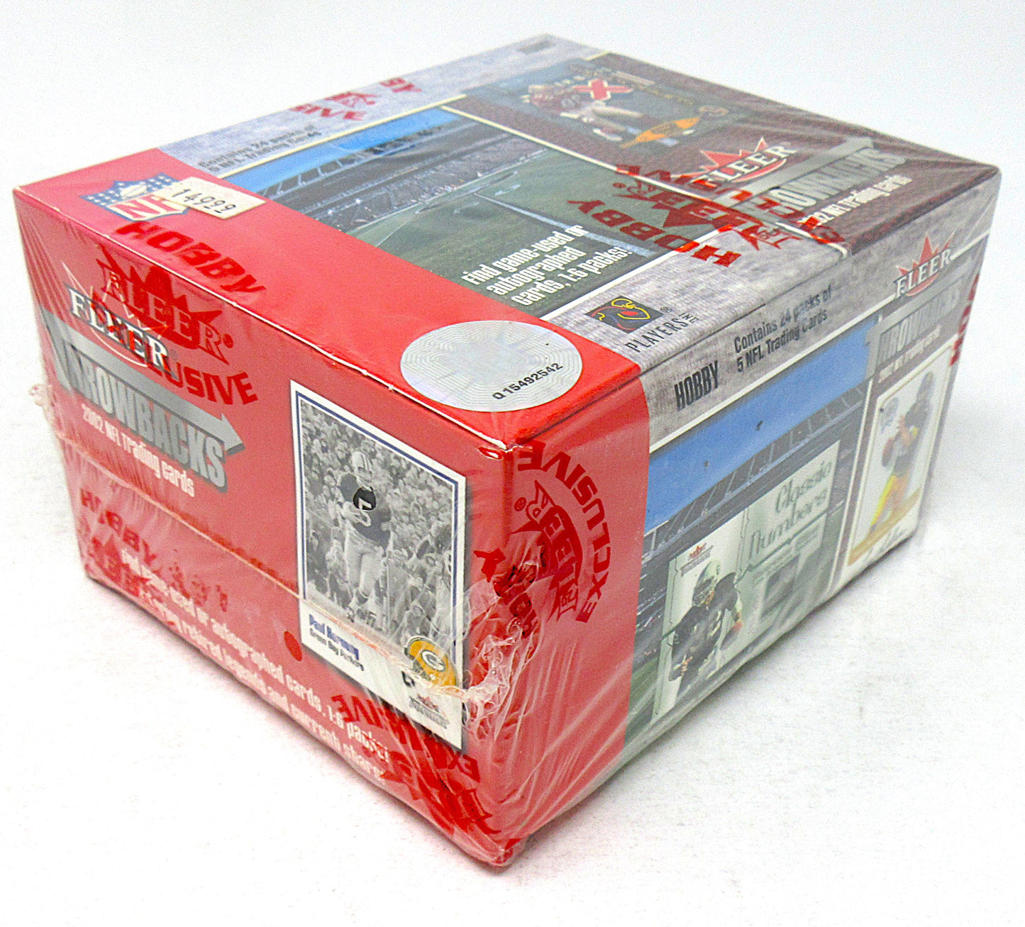 2002 Fleer Throwbacks Football Box (Hobby) (24/5)