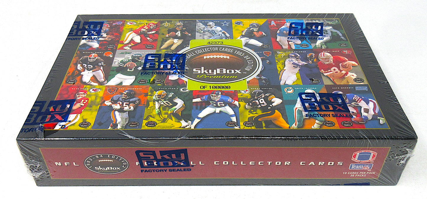 1993 Skybox Premium Football Box (36/10)