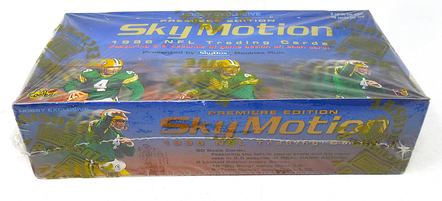 1996 Skybox SkyMotion Football Box (Hobby) (18/2)