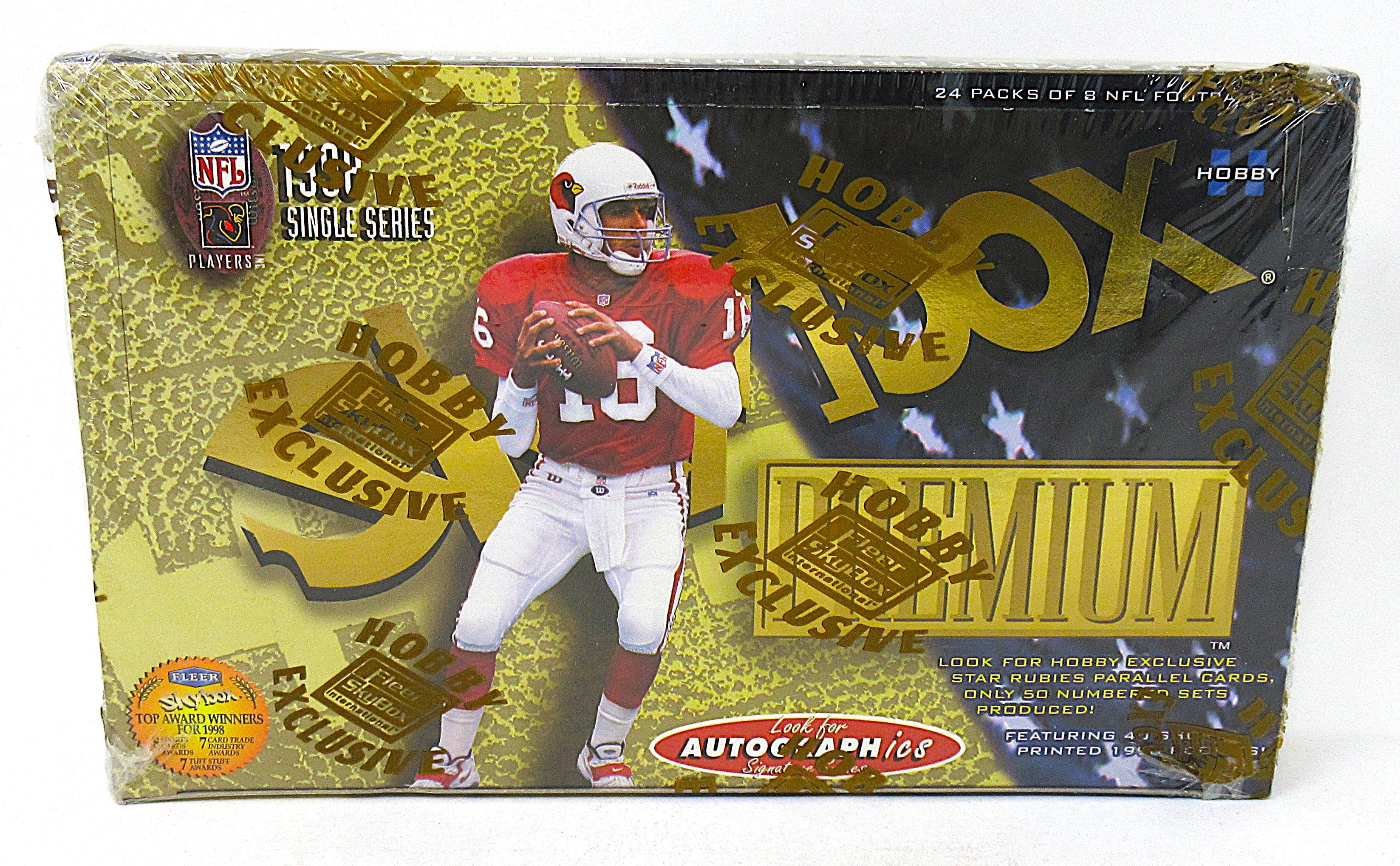 1998 Skybox Premium Football Box (Hobby) (24/8)