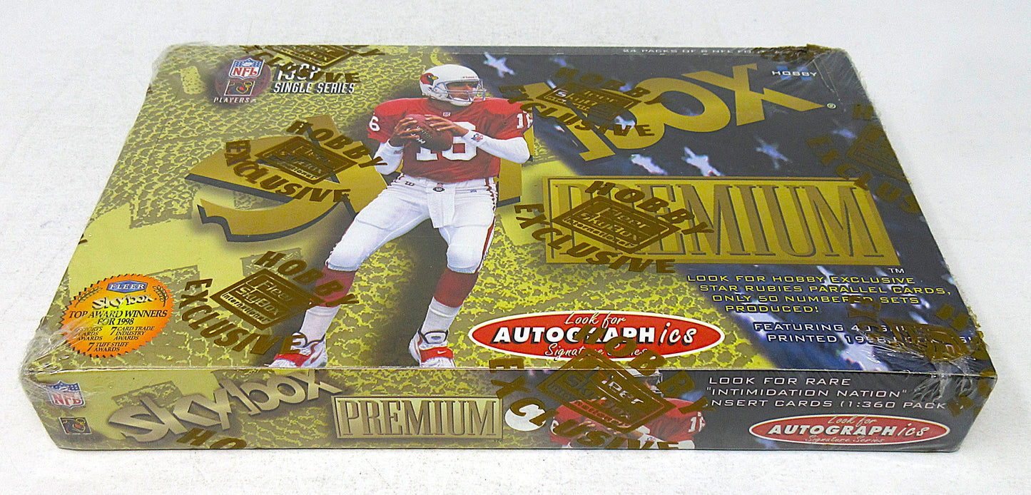 1998 Skybox Premium Football Box (Hobby) (24/8)