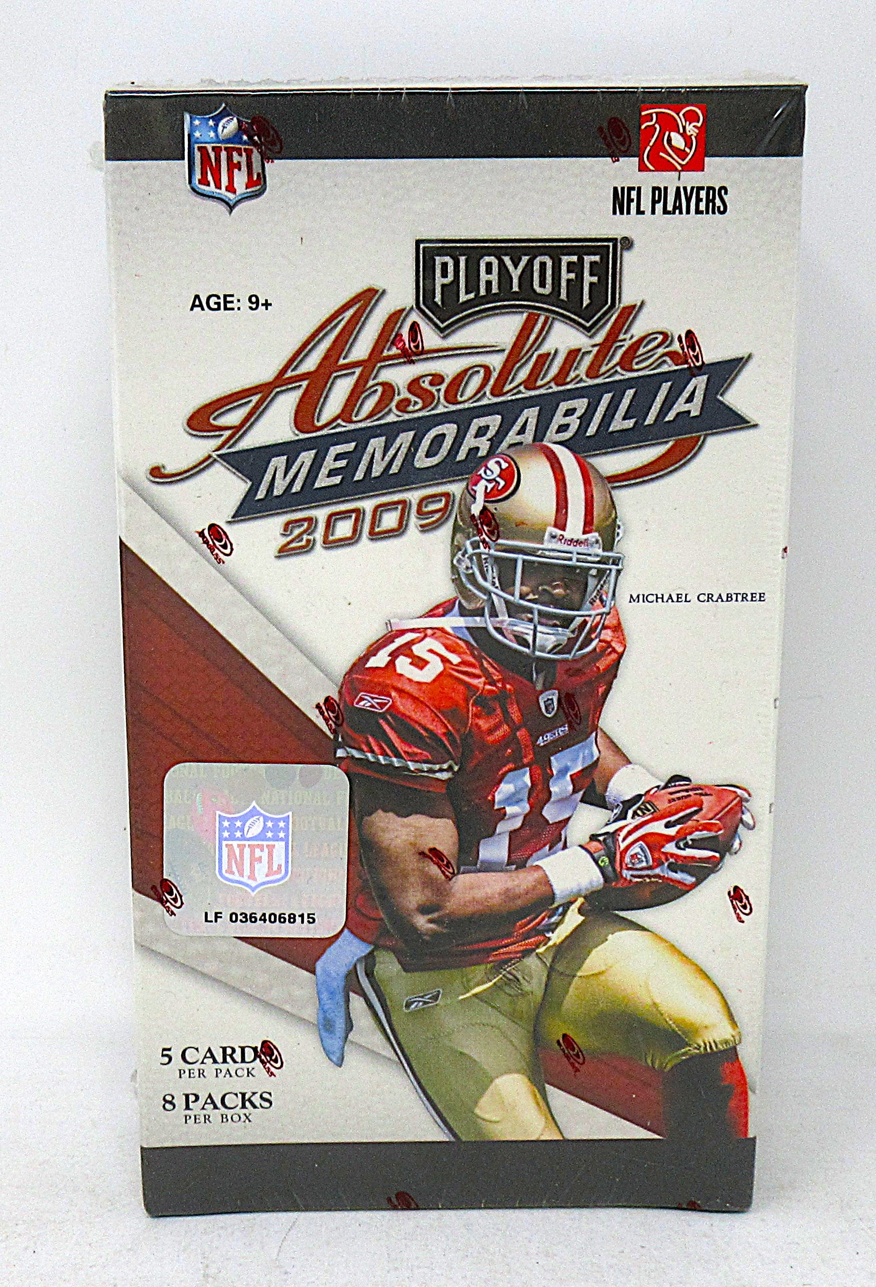 2009 Playoff Absolute Memorabilia Football Blaster Box (8/5)
