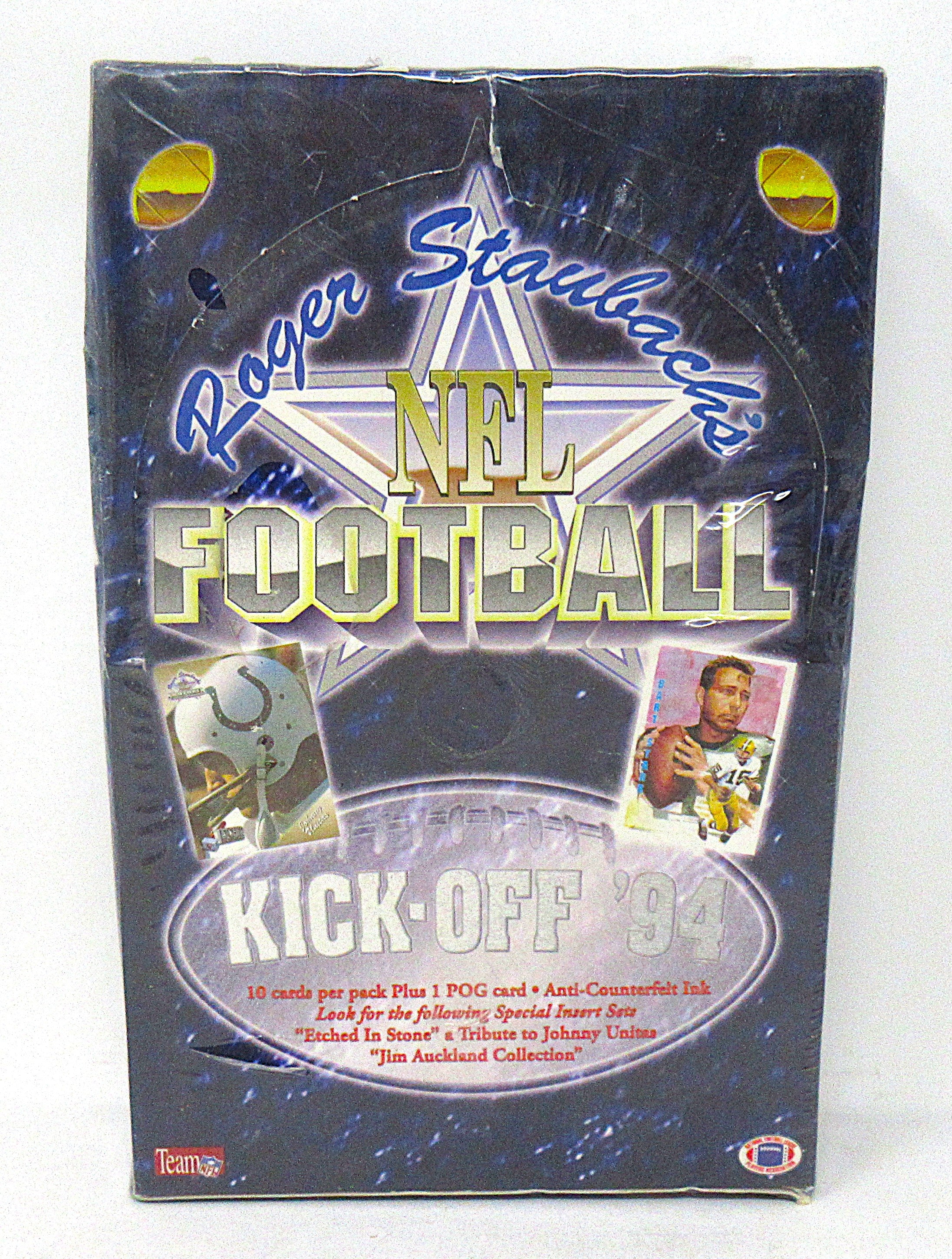 1994 Ted Williams Roger Staubach Football Box (36/10)