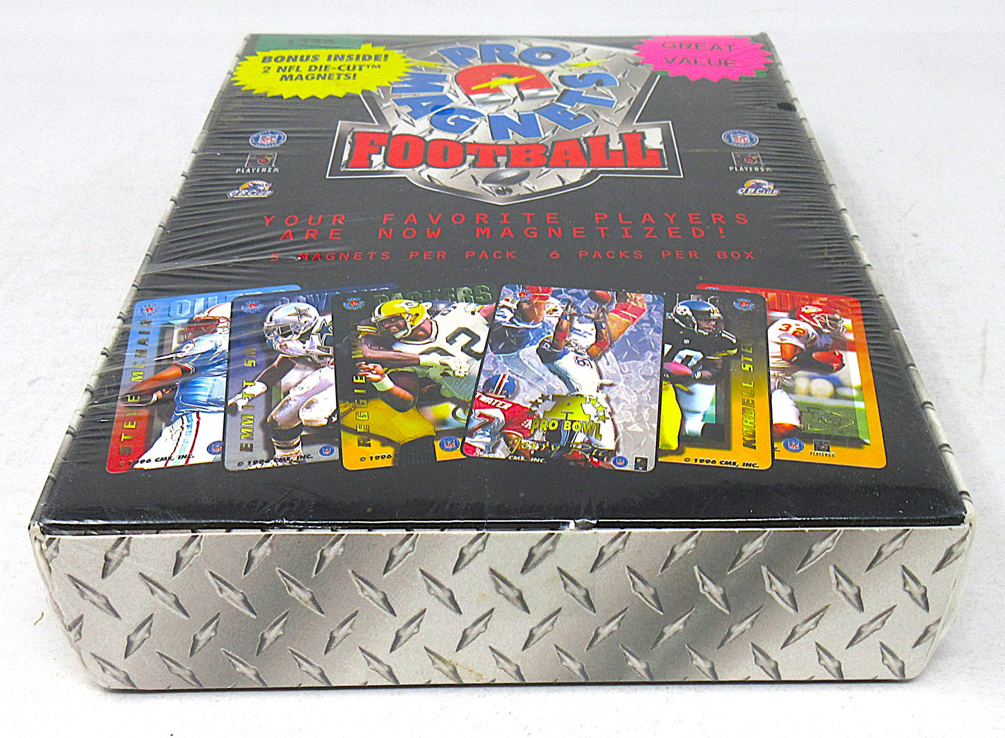 1996 Pro Magnets Football Box (6/5)