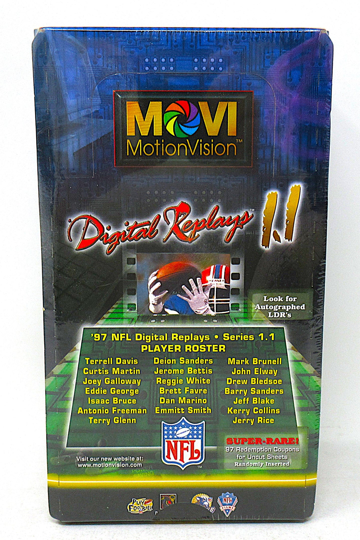1997 MotionVision Digital Replays 1.1 Football Box (20/1)