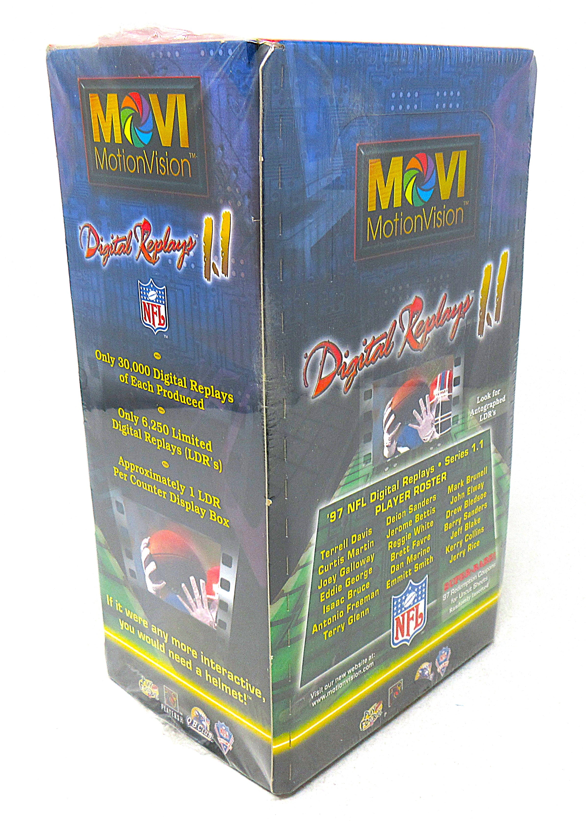 1997 MotionVision Digital Replays 1.1 Football Box (20/1