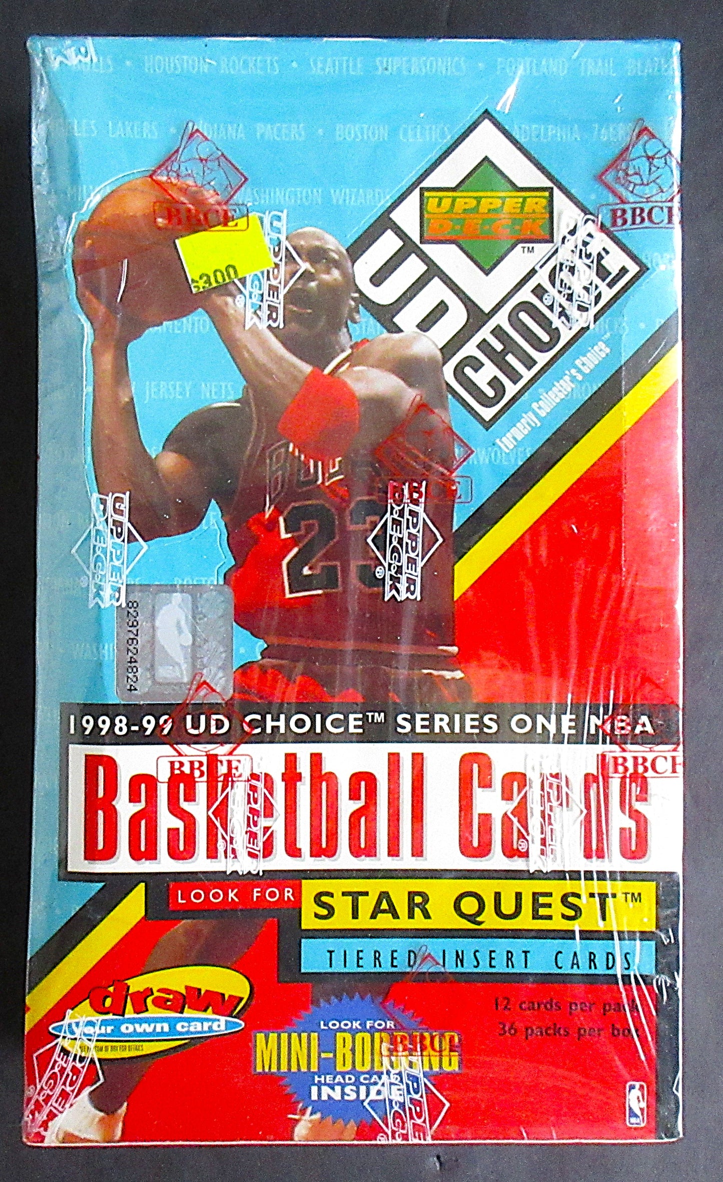 1998/99 Upper Deck UD Choice Basketball Series 1 Box (36/12) (BBCE)