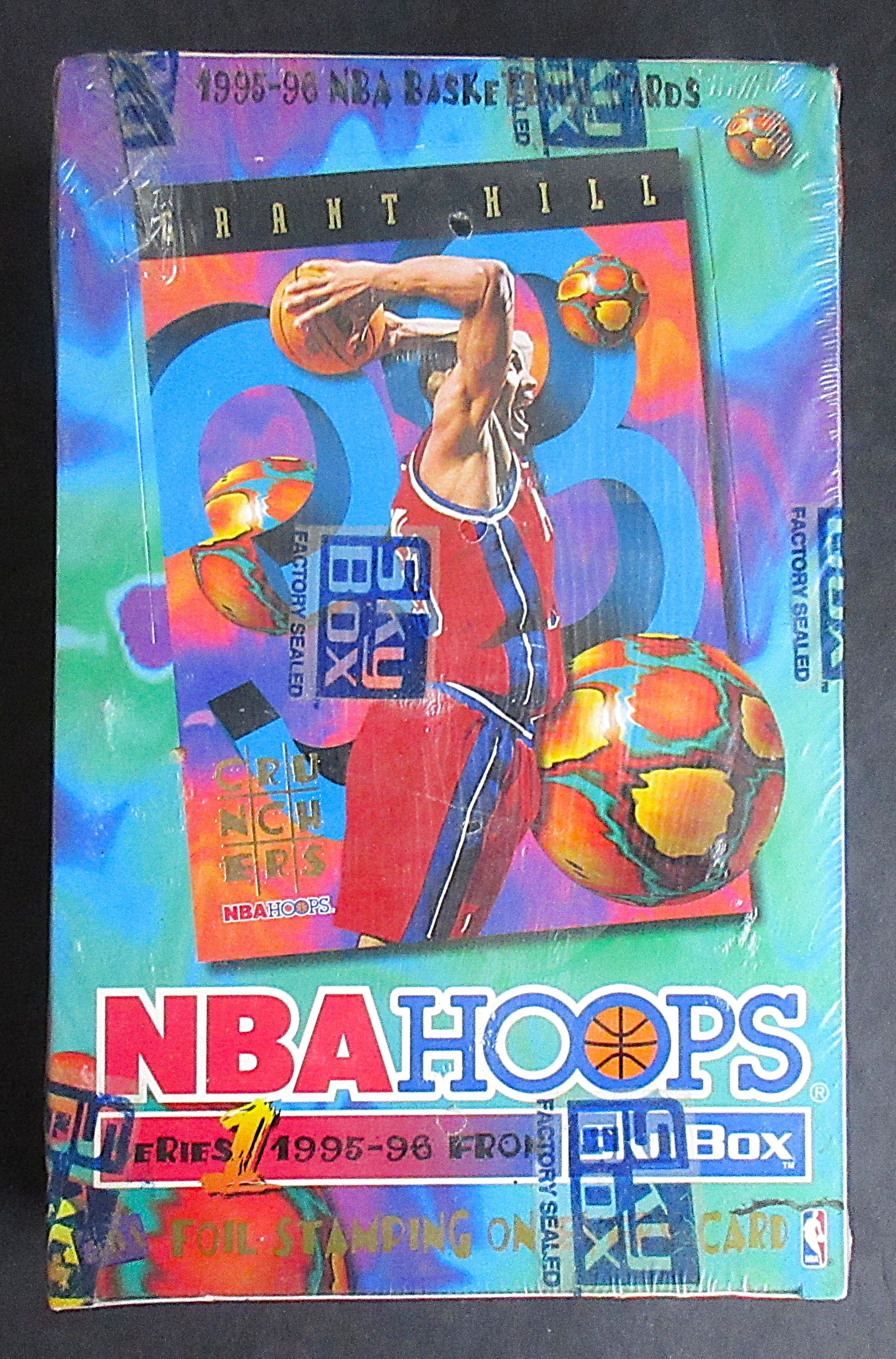 1995/96 Skybox Hoops Basketball Series 1 Box (36/12) (Retail)