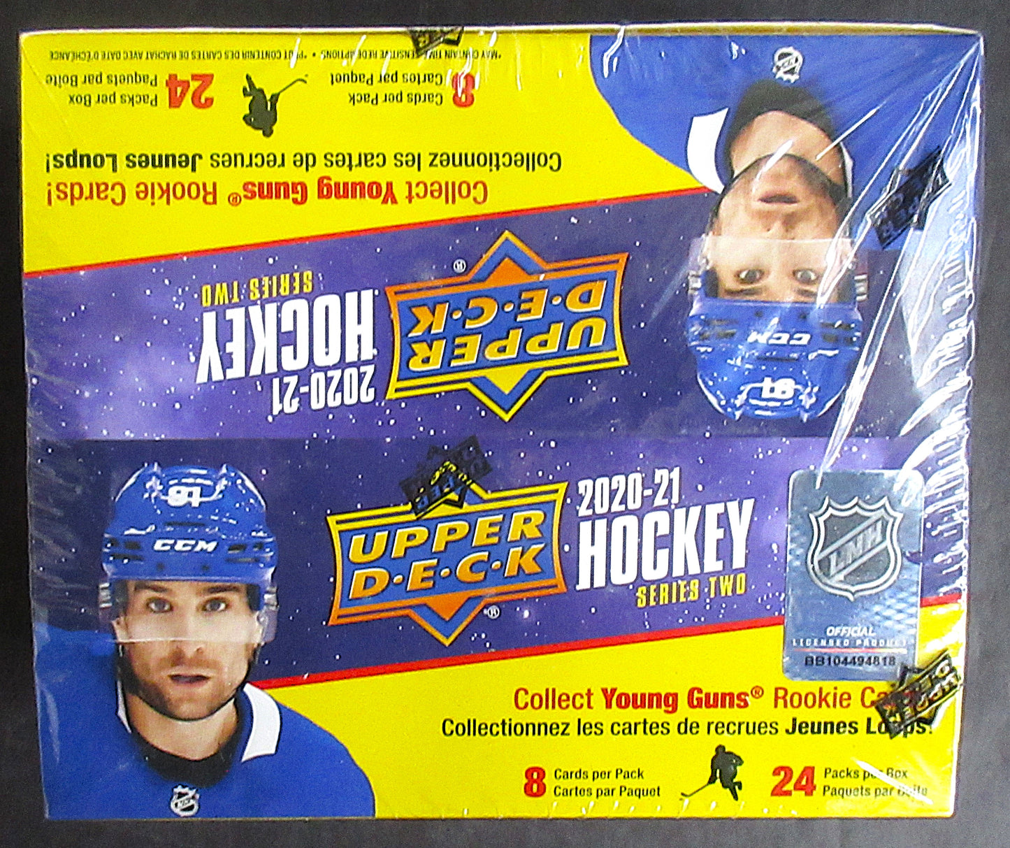 2020/21 Upper Deck Hockey Series 2 Box (24/8) (Retail)