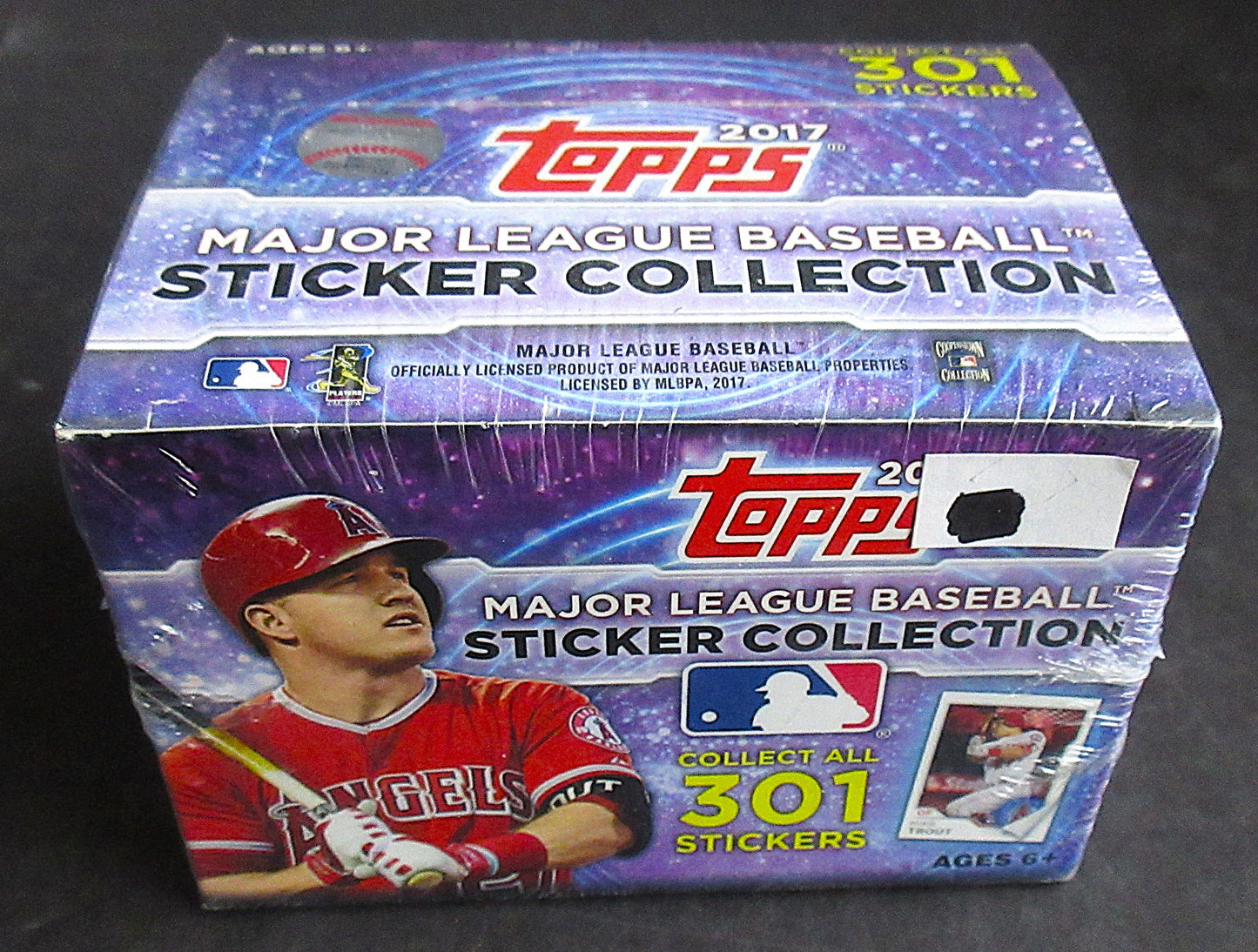 2017 Topps Baseball Sticker Collection Box (50/8)