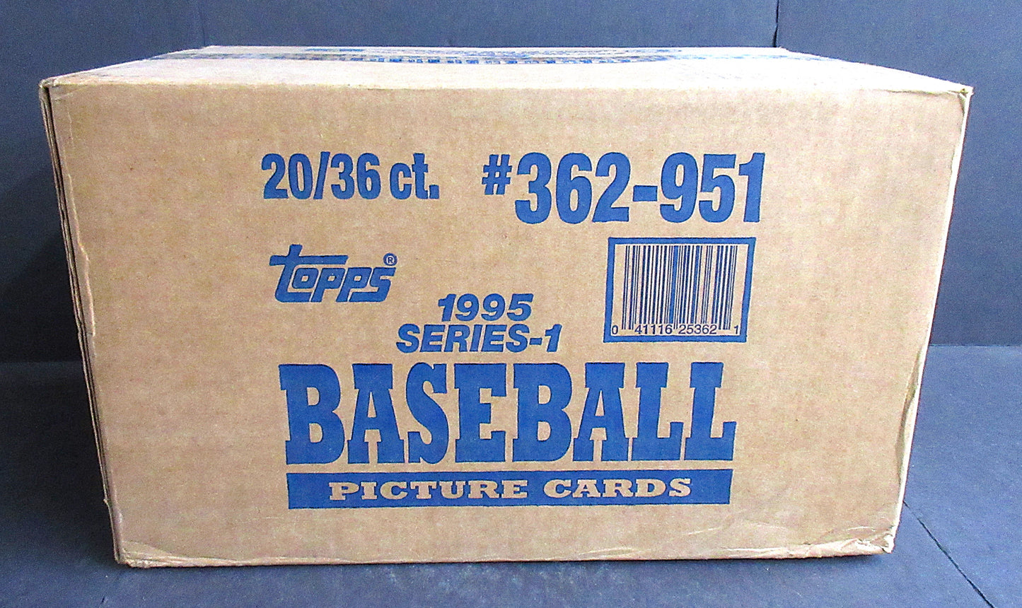 1995 Topps Baseball Series 1 Case (Retail) (20 Box)