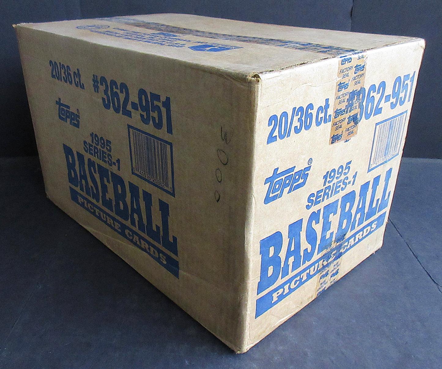 1995 Topps Baseball Series 1 Case (Retail) (20 Box)