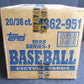 1995 Topps Baseball Series 1 Case (Retail) (20 Box)